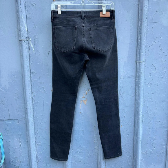 Fathers Daughter Denim,  Hanna Mid Rise Skinny in Charcoal, size 28 - Picture 4 of 11